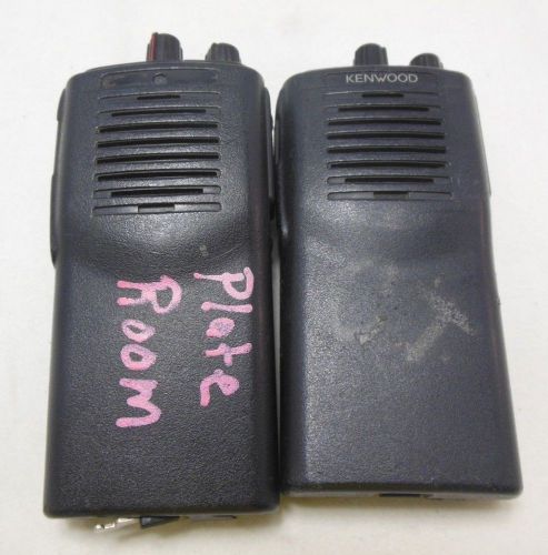 Lot of 2, Kenwood TK-3101 UHF Radios  (REF@3)