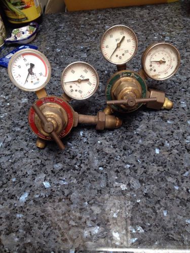 Blue Point Oxygen Acetylene Regulator Set