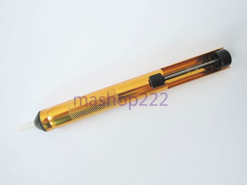 New Gold-Plated Aluminum Antistatic Desoldering Pump Solder Sucker Removal Tool