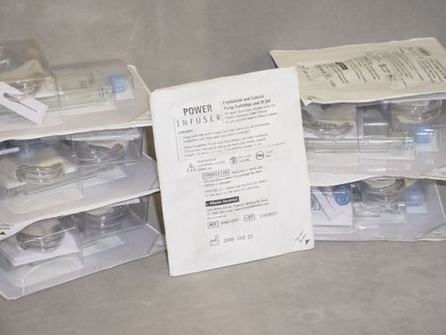 Lot Zoll Infusion Dynamics 0040-0050/8700-0601Crystalloid Colloid Cartridges IV