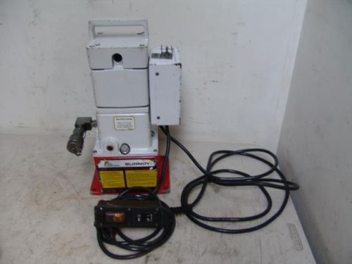 BURNDY EPP 10 HYDRAULIC PUMP 10,000 PSI FOR T&amp;B GREENLEE HUSKIE ENERPAC TOOLS