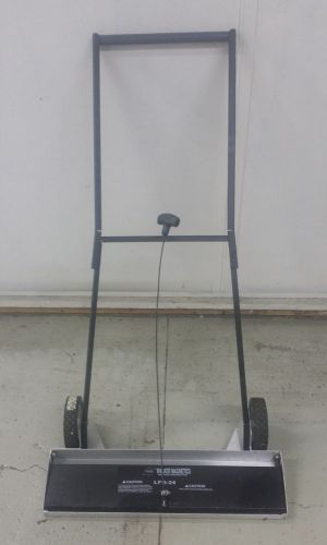 Brand new Walker LFS-24 permanent magnetic-based push sweeper.