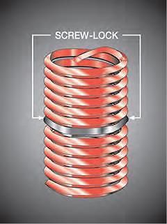 RECOIL, SCREW LOCKING INSERT, UNC SIZE: 3/4-10, LENGTH: 1.875 (2.5D)