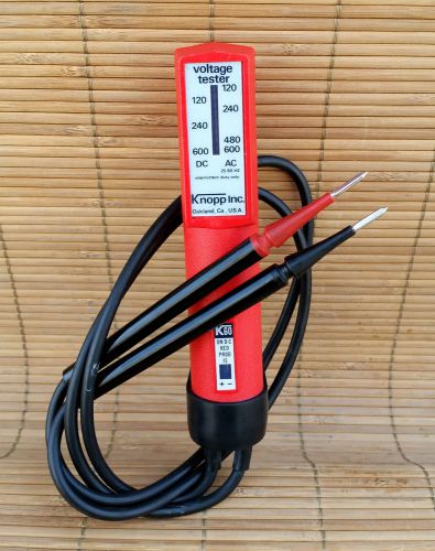 Knopp Inc. K60 Voltage Tester   AC/DC   ~USA~