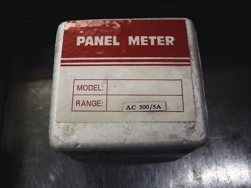 SFIM SF-72 PANEL METER 500AC/5A - NEW! QUANTITY!