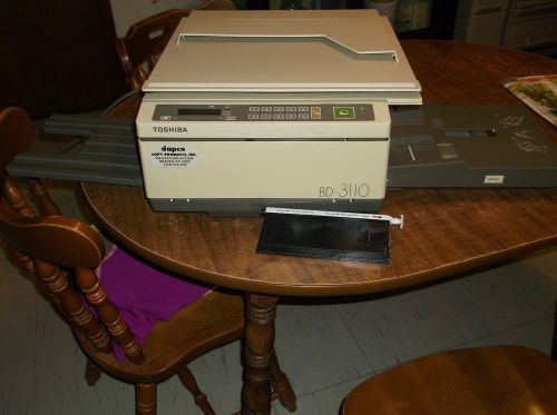 Vintage Digital Toshiba BD-3110 Copier   1 New Toner