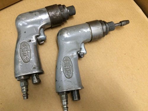 LOT OF 2 Sioux Pneumatic Air Screw Gun 2P2607 USED