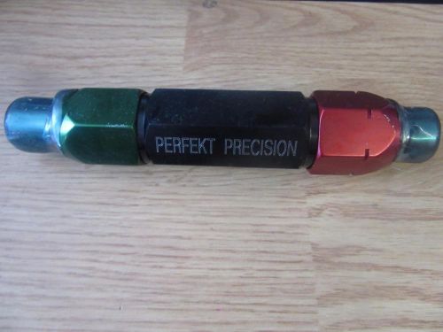 PERFEKT PRECISION 1.24/1.26 DP GO NO GO .778 THREAD PLUG GAGE