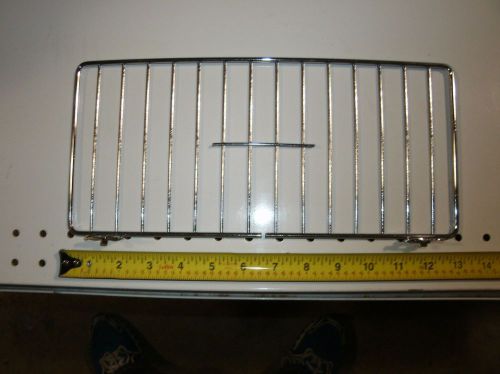 Gondola Shelf Wire Fence 6&#034; H x 13&#034;L - Lozier Madix - Chrome Finish - 20 Pieces