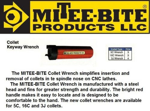 Mitee 5C Collet Wrench Fit&#039;s All 5C Collets NEW ITEM