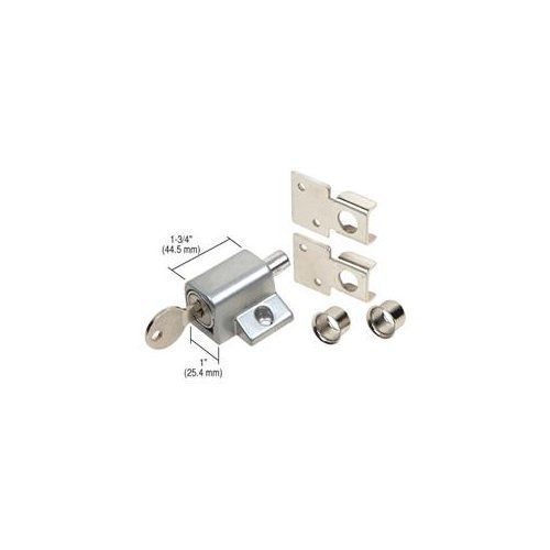 Crl aluminum keyed patio door lock security extra lock s4004 for sale