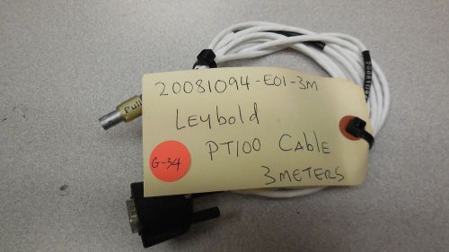 Leybold, cable, pt100 20081o94-e01-3m for sale