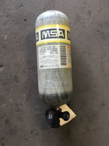 MSA 3000psi 30min Stealth H-30 Carbon SCBA Air Pack Bottle Cylinder Tank Mfr2007