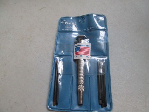 SCREW DRIVER &amp; AWL KIT MINIATURE CENTRAL 3033 K2713