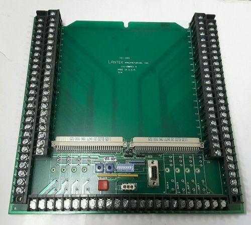 LANTEK LIU-4/BB REV A  SOCKET BASE PRINTED CARD