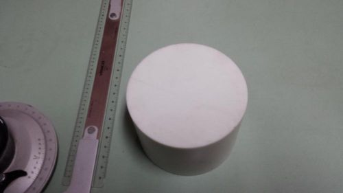 4-7/8&#034; dia. x 3-1/2&#034; long urethane / polyurethane 75 d white rod p/n 11438 for sale