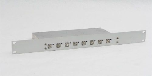 Mikom Commscope Andrew 8 Way Splitter Combiner 155303 1006373 Rack Mount Module