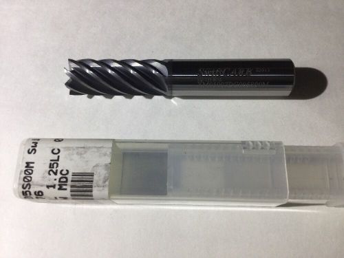 1/2&#034; 7 FLUTE CARBIDE ENDMILL XM05007DG005S00M 1-1/4&#034; LOC MDC COATED SWIFTCARB