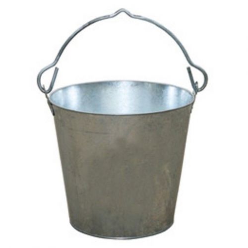 Calf 8 qt Galvanized Bucket Dairy All Purpose Pail Milk Feed Water Sheep Goat