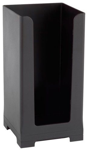 Rattleware 8-Inch Snap Bin, Black