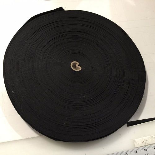 100 yard roll 1&#034; Black  Polypropylene Webbing