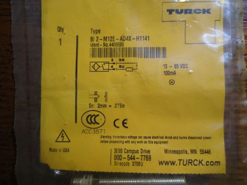 turck proximity switch BI2-M12E-AD4X-H1141