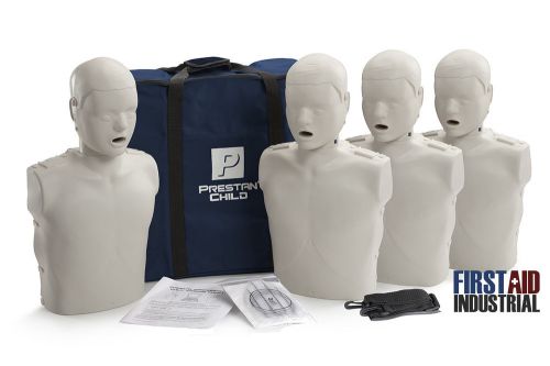 Prestan child cpr aed training manikin light skin 4 pack mannequin pp-cm-400 for sale