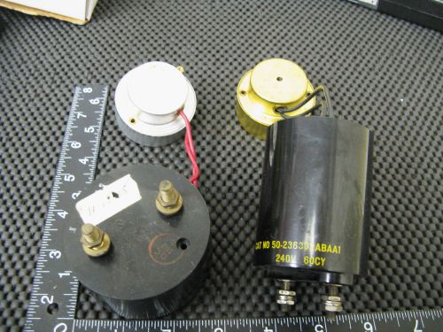 2 bristol hour meter  &#034;timer motors&#034; with housings 230 v 60 hz for sale