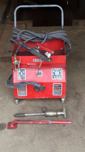 STUD WELDER 5/16&#034; complete single phase 220v WHEELED CART