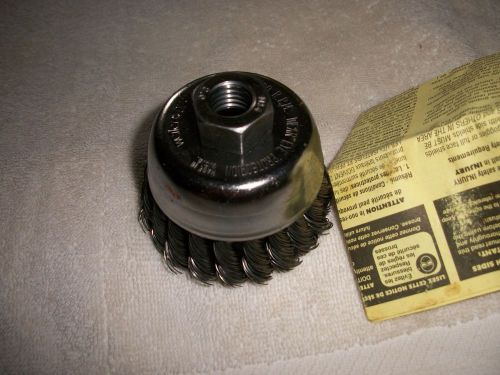 Weiler 2 3/4&#034; Wire cup Brush