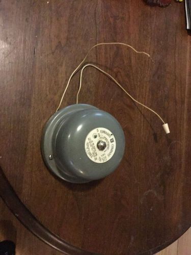 4&#034;VINTAGE EDWARDS ADAPTABEL VIBRATING AUDIBLE SIGNALING BELL 340