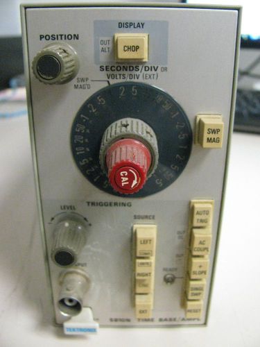 TEKTRONIX MODEL 5B10N TIME BASE AMPLIFIER PLUG IN