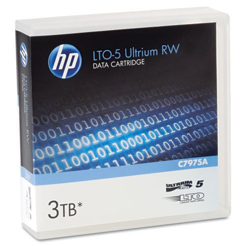 1/2&#034; Ultrium LTO-5 Cartridge, 2775ft, 1.5TB Native/3TB Compressed Capacity