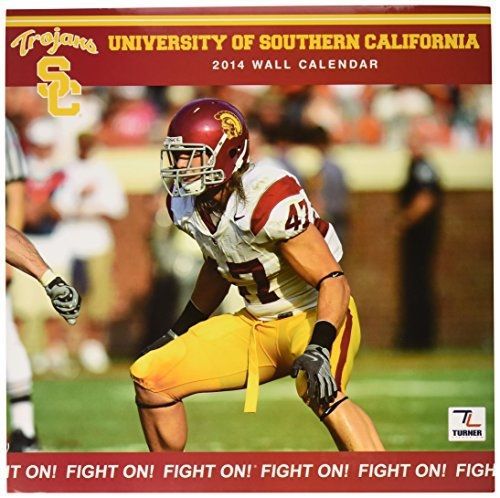 Turner - Perfect Timing 2014 Us Trojans Team Wall Calendar, 12 x 12 Inches