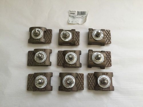 HARGER 19191 Bronze Bonding Clamp - Model 213 (Lot of 9)