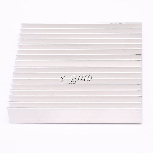 2PCS Heat sink 60*60*10MM IC Heat sink Aluminum 60X60X10MM Cooling Fin