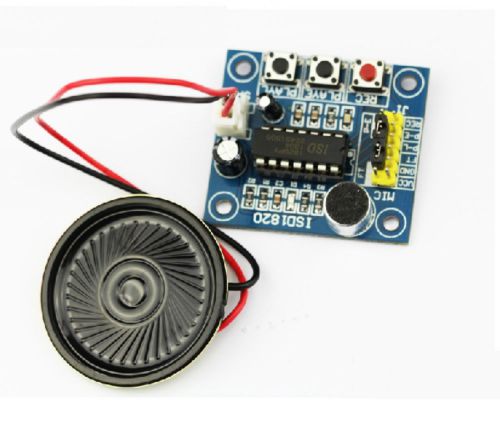 ISD1820 Voice Recording Playback Module Sound Recorder Board With Loudspeaker