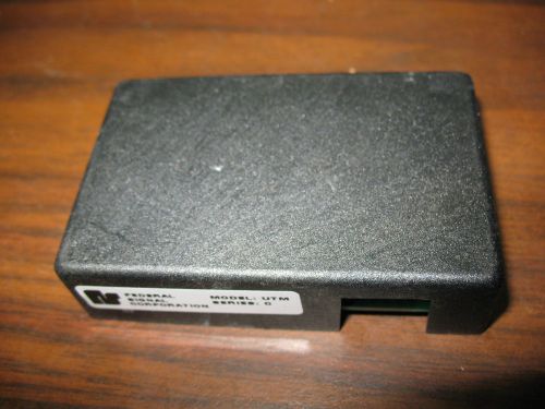 Federal Signal Model UTM Universal Tone Module