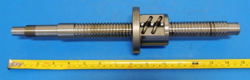 NEW THK BNF2505-5 Ground Ball Screw 370mm Length 5mm Pitch 185mm Travel Nut KX07