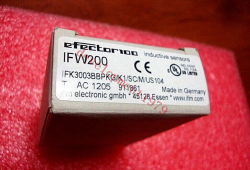 NEW IFM EFECTOR INDUCTIVE Proximity Sensors IFW200