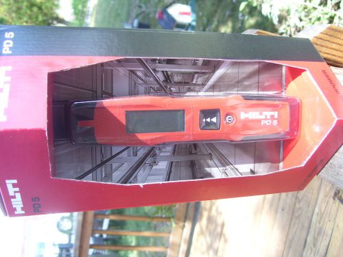 HILTI P5 PULSE POWER LASER RANGE METER. NEW IN BOX ! SAVE$$$$$