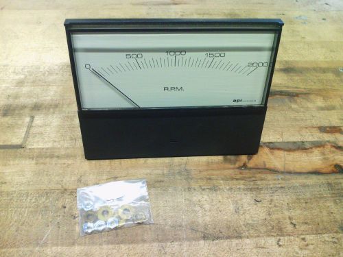 API Instrument 0-2000RPM Meter M/AP/604 NIB