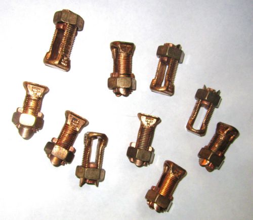 Lot 10 - BURNDY 14-2T - KS22-3  SPLIT BOLT CONNECTOR   3 wire 16-25