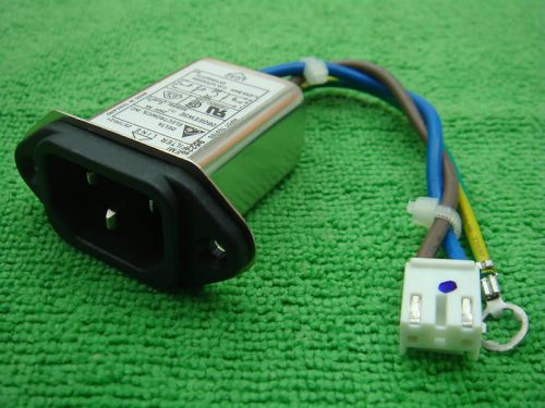 Lot 100 Delta 6A 250V AC mains Power IEC Mount Inlet EMI Noise Filter Receptacle