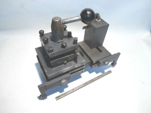 Screw feed twin tool cross slide for 10&#034; atlas lathe for sale