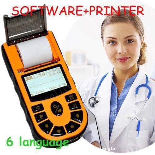 Handhold Digital Single 1-Channel ECG EKG Electrocardiograph Contec ECG80A Size&amp;