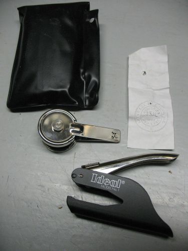 LATTA  LEA GOLF CLUB  EMBOSSING SEAL IDEAL MODEL No. 1