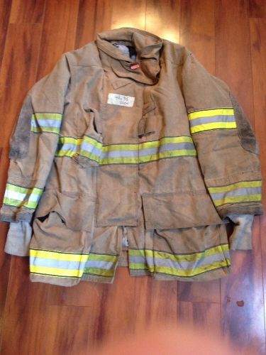 Firefighter Turnout / Bunker Gear Coat Globe GX-7 44-C x 35-L GUC 2004&#039;