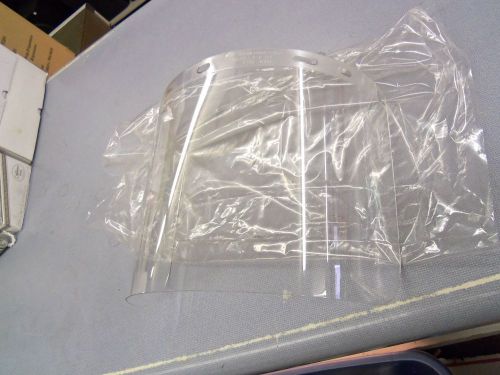 25 New  Z87+ Polycarbonate Clear Faceshield Visor 15 1/2 x 8 .06 FREE Ship!!