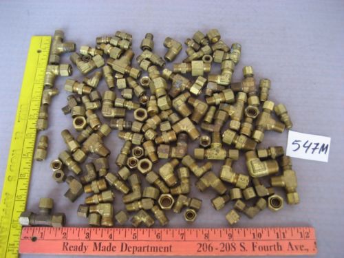 PH PARKER HANNIFIN BRASS TUBE FITTINGS Triple Lok Union HBTX-S 6lbs 547m